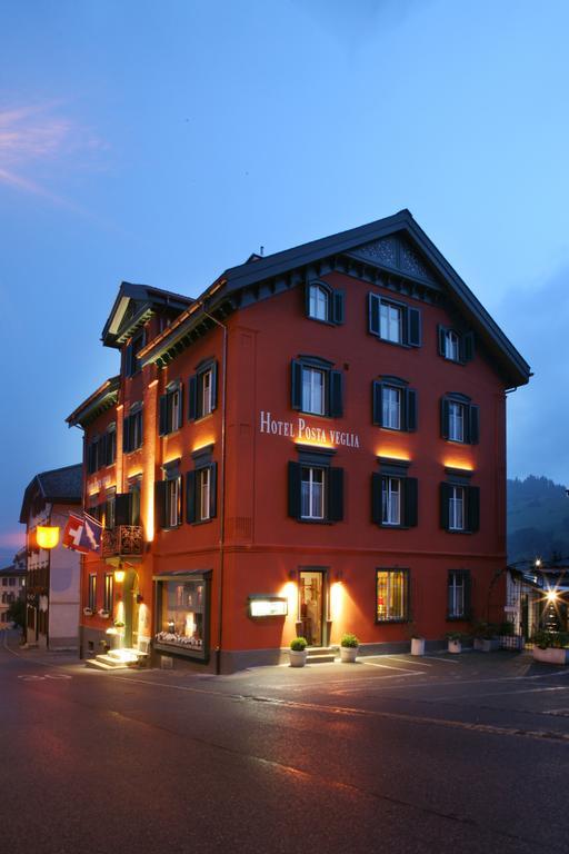 Posta Veglia Hotell Laax Eksteriør bilde